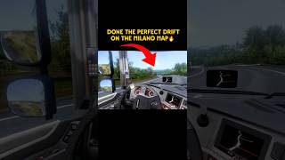 Done the perfect drift❓🥹 daw truck drive #trending #trucksimulator #toe3update