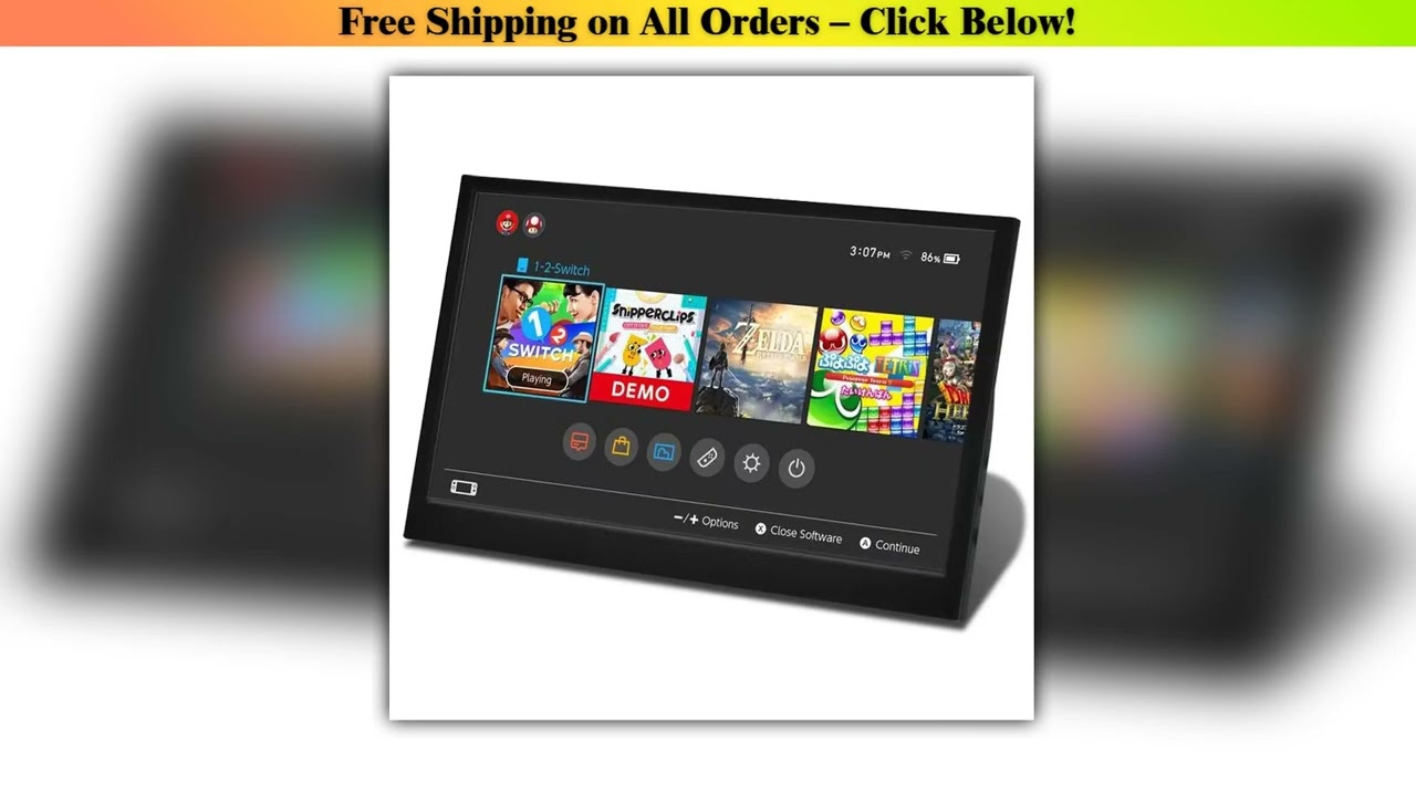 11.6 inch Portable monitor 1366X768 lcd display TFT gaming monitor for pc Raspberry Pi Laptop PS4