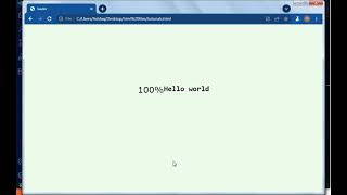 PERCENTAGE NUMBER LOADER USING HTML,CSS AND JAVASCRIPT in (Tamil)