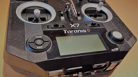 Flashing receivers with the Taranis Q X7 and getting RSSI with XM & XMplus receivers