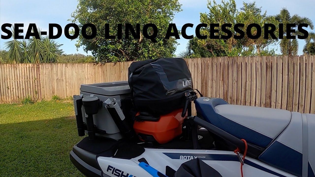 SEADOO LINQ ACCESSORIES WALKTHROUGH 2021 SEADOO FISH PRO YouTube