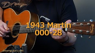 1943 Martin 000-28, Brazilian Rosewood & Adirondack Spruce