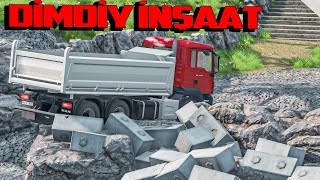 Dimdiy İnşaat Peredok Ev Tikdiy | Maşın Oyunları | BeamNG.Driver #malikbedelov