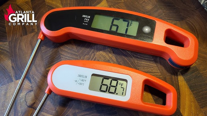 Lavatools PT12 Javelin Digital Instant Read Meat Thermometer (Orange)