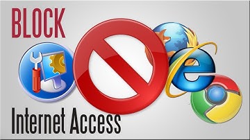 How to Block Internet Access to Programs Using Windows Firewall.