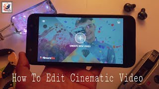 How To Edit Cinematic Colour Grading Video in Filmorago Android 2020 | Shadat's Dayout