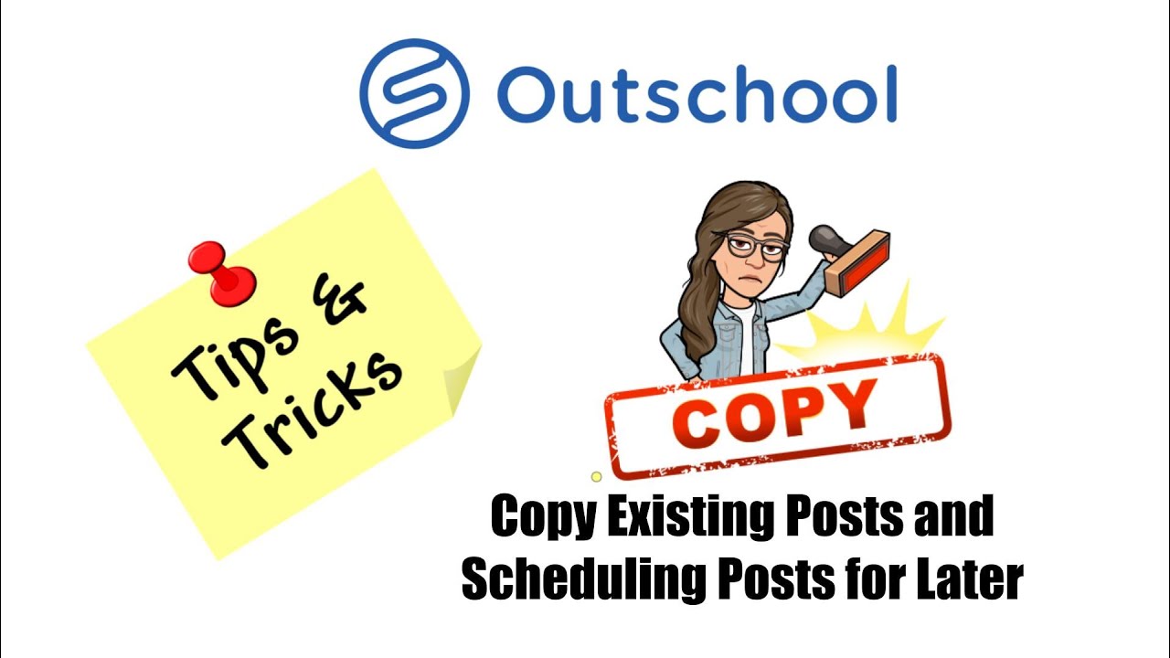 Outschool Tip: Copy Existing Posts and Schedule Posts for Later - YouTube