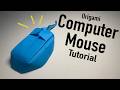 How to make an Origami Computer Mouse | Simple and Easy Tutorials