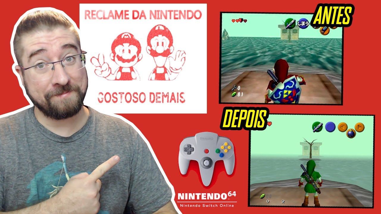 Nintendo RESOLVE problema do Ocarina of Time no Switch Online Nintendo