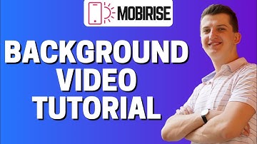 How To Add Background video In Mobirise