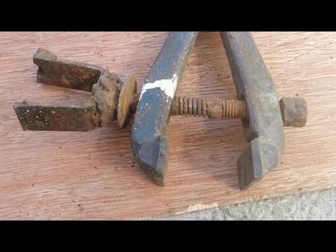 How to make mini vise ( repair )