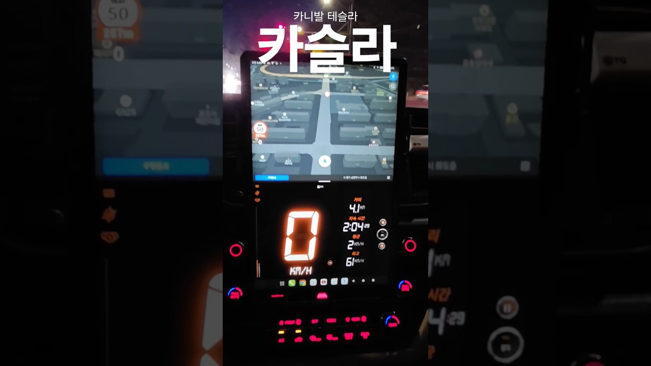 테슬라를 못산 카니발 차주의 분노 카슬라 변신