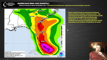 Hurricane Briefing for amateur radio operators