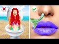 Little Mermaid, Help Me, Please🙏! *Fantastic Beauty Hacks &amp; Funny Situations* by Gotcha! Hacks