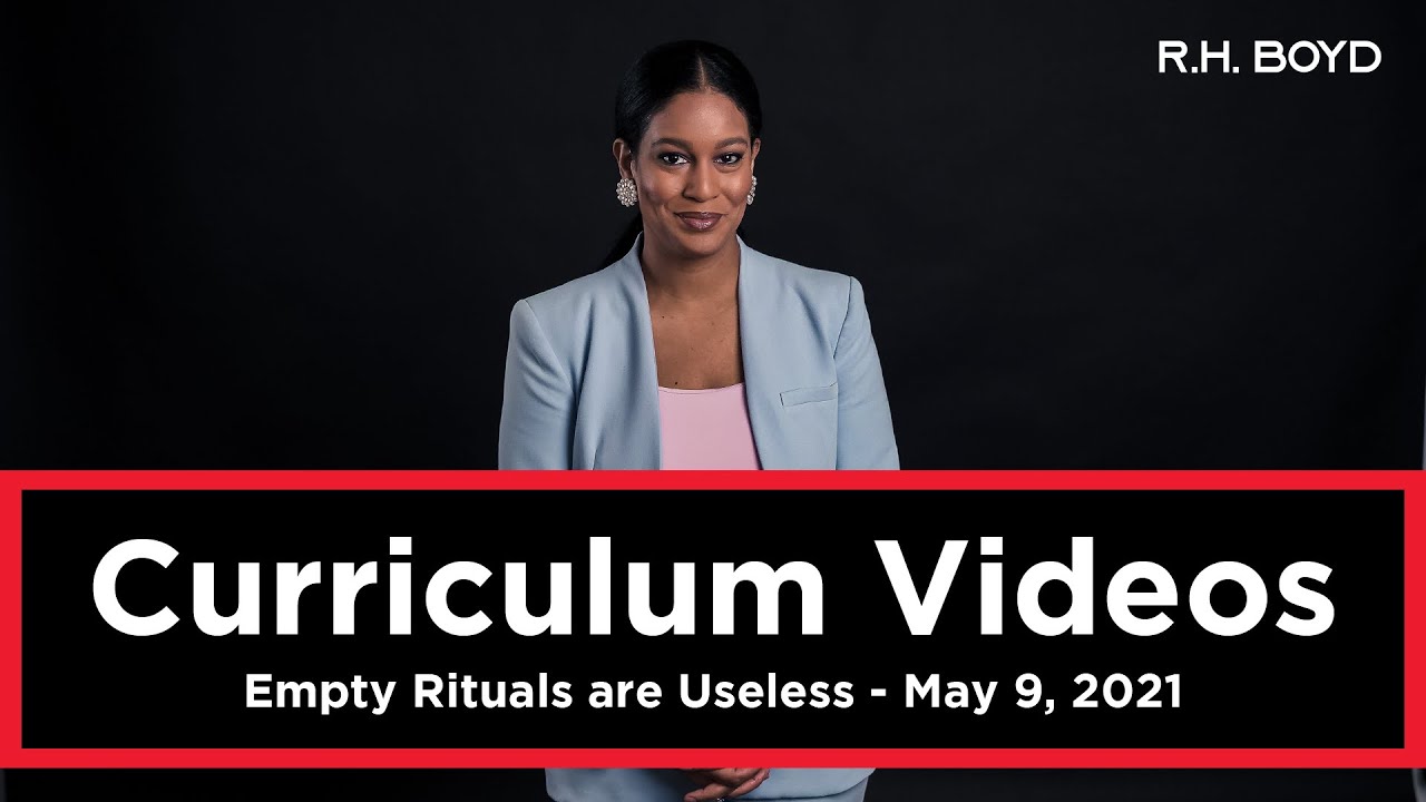 Empty Rituals Empty Rituals are Useless - May 9, 2021 - YouTube