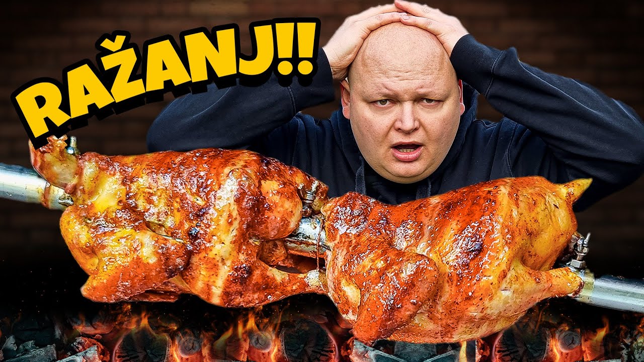 Otkrivamo Tajnu NAJUKUSNIJE Piletine na Ražnju IKADA! 😱🍗