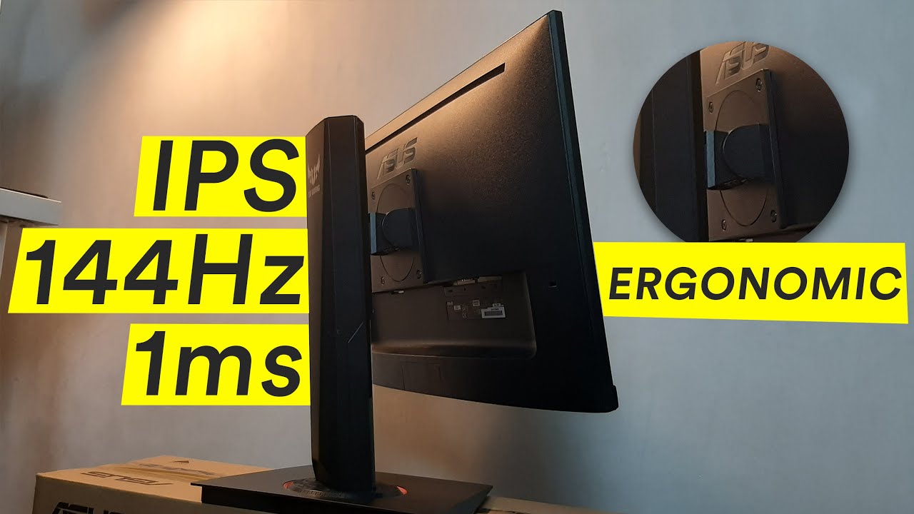UNBOXING Asus TUF Gaming VG249Q 