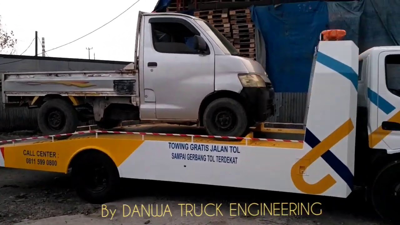 karoseri mobil towing jakarta youtube