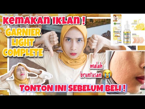 EFEK SAMPING, HONEST REVIEW GARNIER LIGHT COMPLETE | NYESEL BANGET MUKA JADI ANCUR GINI 😭. 