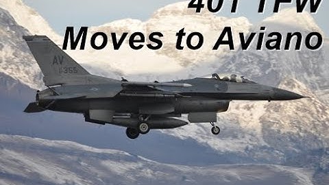 RPC - 401st TFW Moves to Aviano  (May 1992)