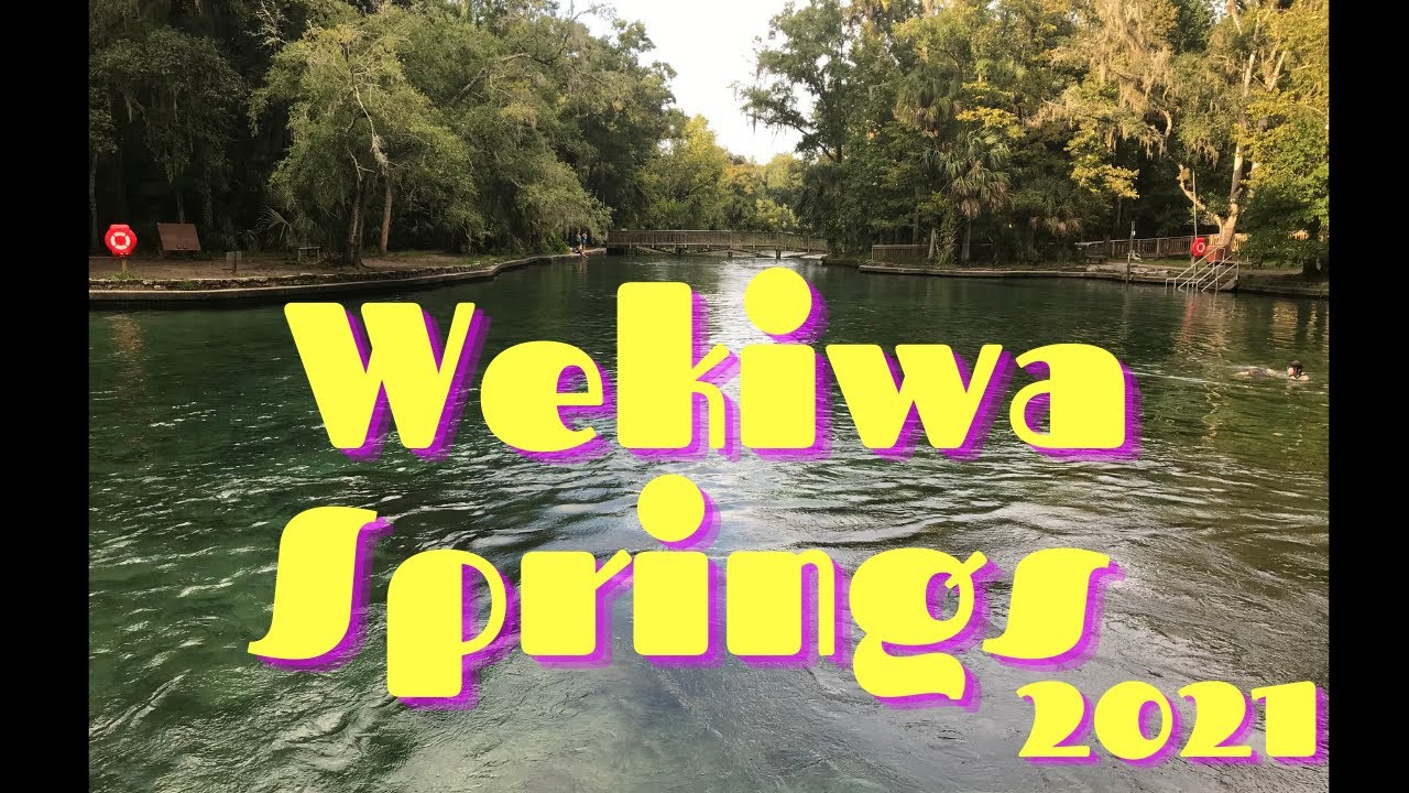 FULL TOUR of WEKIWA SPRINGS State Park in Florida - Swimming in the COLD SPRING | Campground