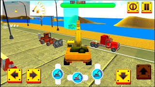 River Sand Excavator Simulator 3D - Level 1-4 - Android Gameplay screenshot 5