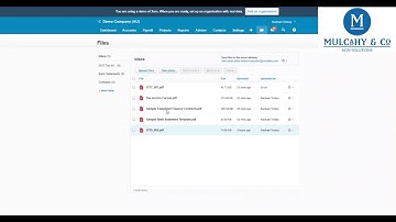 How to Save Files in Xero