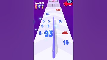 Rank up number master evolution run 🚨 229 #shorts #numbermaster #numberrun #funnyvideo #kanchan087