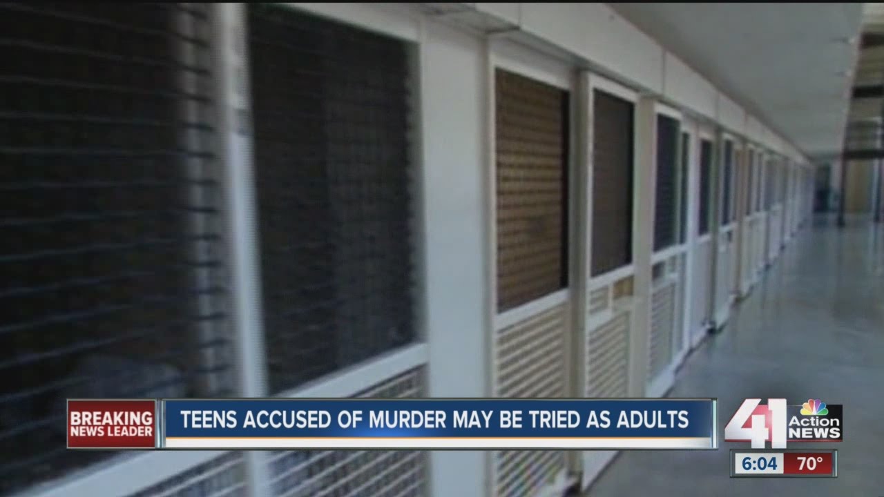 Teens accused of murder may be tried as adults - YouTube