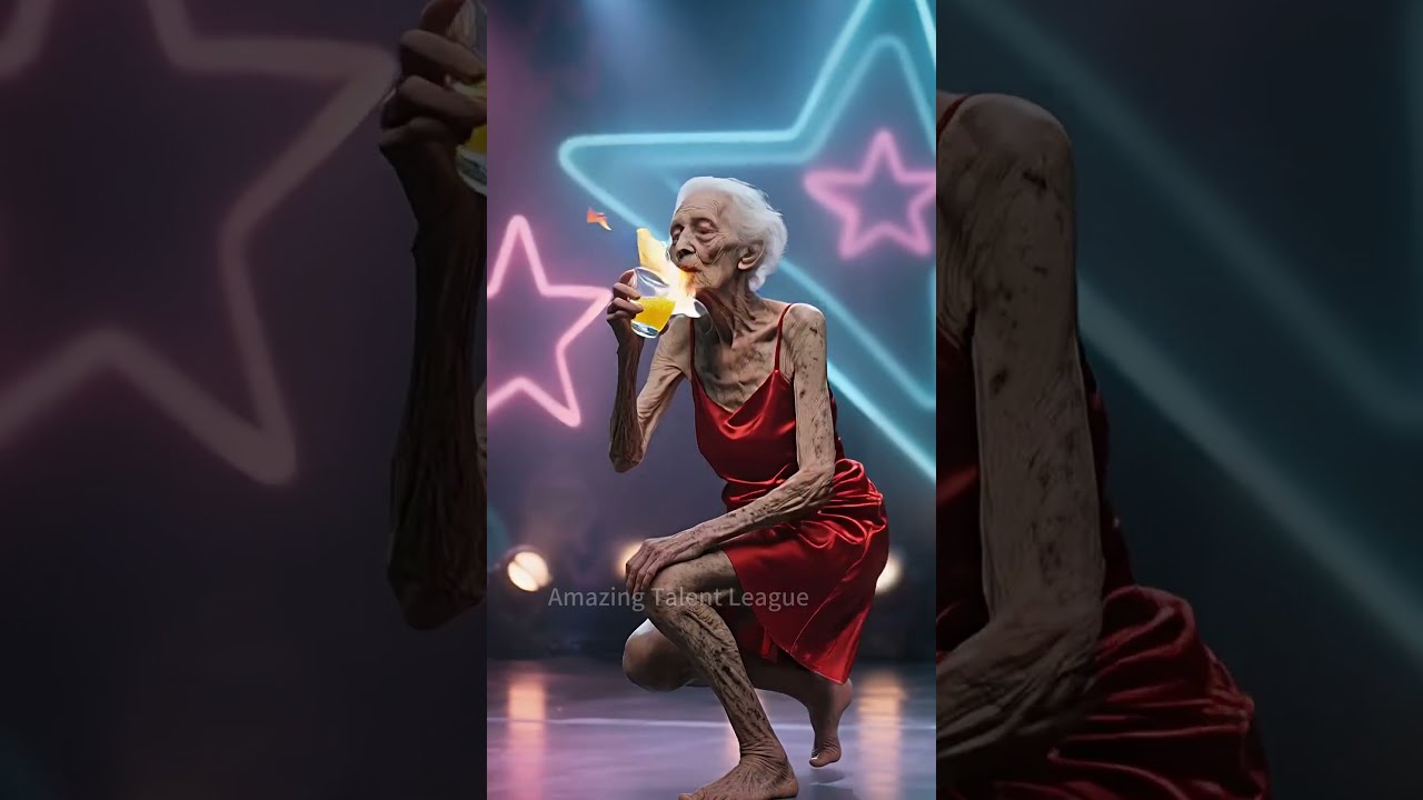 A Woman Rising From The Ashes On AGT Stage Americasgottalent Magic Miracle Agt
