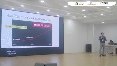 PGS.TS Đức Trần giới thiệu Công nghệ Blockchain: Lý Thuyết Và Ứng Dụng cho các sinh viên CNTT ĐH FPT