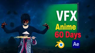 Demon Slayer Inspired VFX | Samurai vs Demon Fight Scene (Green Screen Blender)