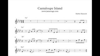 Jam - Track - Cantaloupe Island (Solo) chords