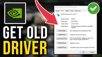How To Install Older NVIDIA Drivers - Full Tutorial