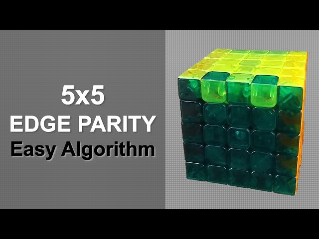 5x5 Edge Parity Algorithms Rubiks Cube Algorithms Rubiks Cube 720x342