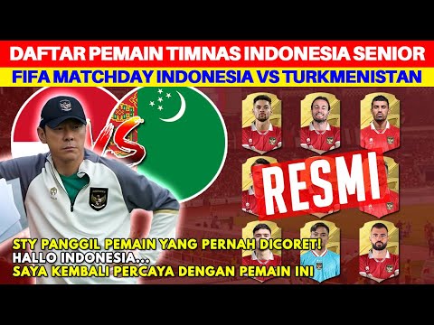 RESMI! Inilah Profil Lengkap Skuad Timnas Indonesia vs Turkmenistan di FIFA Matchday 2023