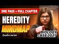 One Page = Full Chapter | Heredity | Mindmap | Class 10 Biology | CBSE 2027 | Sandra Ma'am