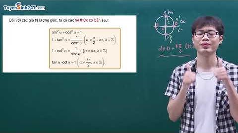 Giá trị lượng giác của góc lượng giác – Tiết 3 | Toán 11 mới | KNTTVCS | Thầy Nguyễn Công Chính