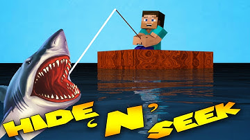 Minecraft Mods - MORPH MOD HIDE AND SEEK - SHARKS -JAWS EDITION! ( Modded Minigame)