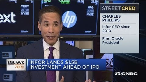 Infor CEO: People want a large-scale enterprise company