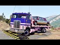 Cars and Trucks vs Speed Bumps #175 | BeamNG Drive |🤜 Truck &amp;Too