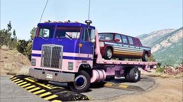 Cars and Trucks vs Speed Bumps #175 | BeamNG Drive |🤜 Truck &Too