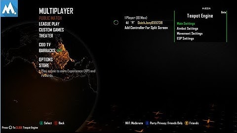 NFINITE LIVE - All COD AIMBOT/BYPASSES - LONG KV LIFE - 7 DAY FREE TRIAL! (RGH/JTAG) (17526)