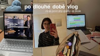 VLOG z návratu do školy | tipy na učení, mé dny,…