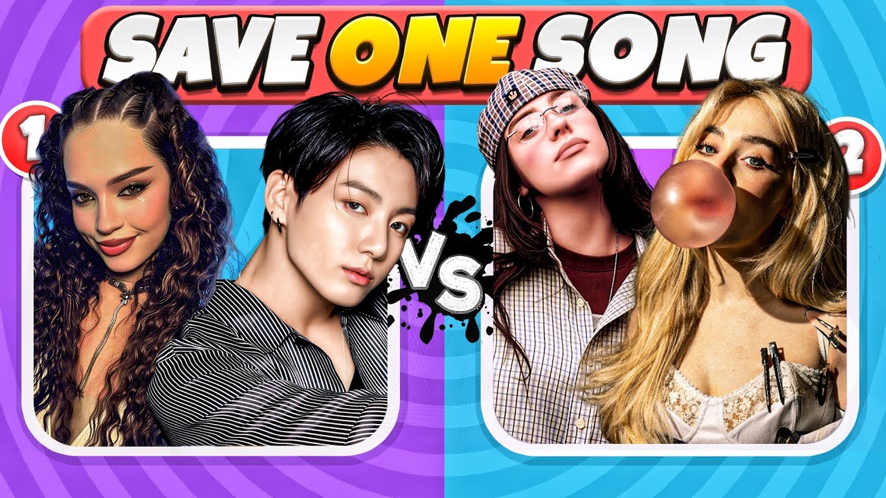 Save One Song 💜✨ : Most Popular Songs Ever🎶  | Music Quiz