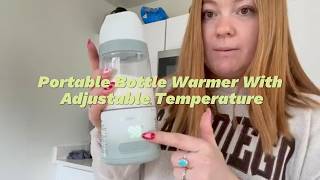 Grownsy Portable Bottle Warmer With Adjustable Temperature