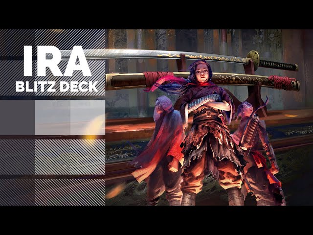 Flesh and Blood TCG - Ira Blitz Deck Tech - YouTube