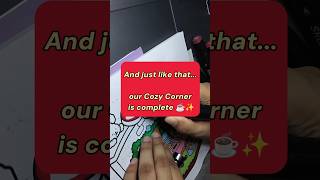 A Cozy Corner Finally Complete| #learnspanish#art#drawing#spanishvocabulary#coloringbook#cozycorner