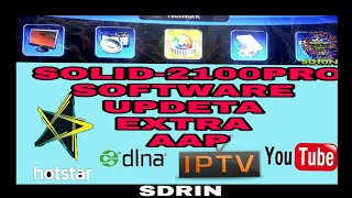 Famous SOLID HDS2-2100PRO  SPFTWARE UPDATED  DLNA, SETIP, FREE IPTV, HOTSTAR  ETC Wealth