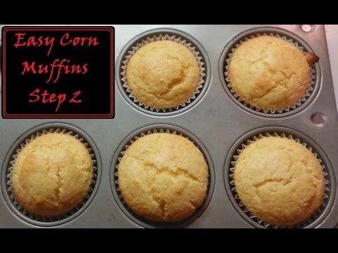 Easy Corn Muffin Recipe - Step 2 [HD]